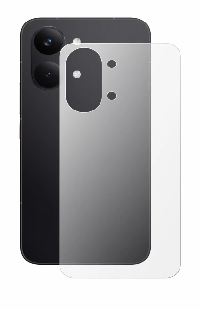 Abbildung des Geräts Xiaomi Poco X8 Pro Max (Rückseite) mit einer Vielzahl des Displayschutzes.