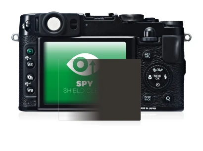 Abbildung des Geräts Fujifilm X20 mit einer Vielzahl des Displayschutzes.