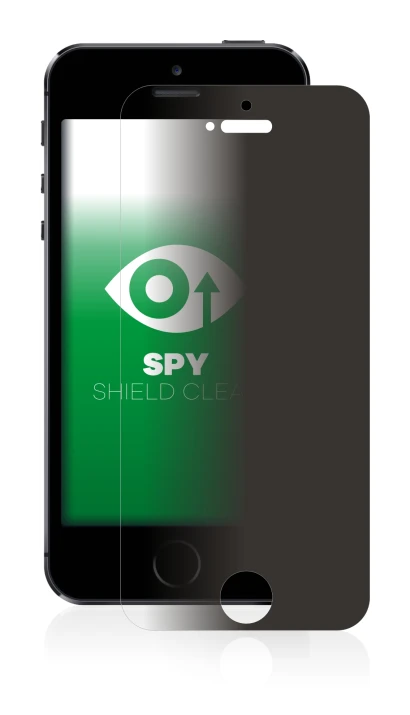 Abbildung des Geräts Apple iPhone 5S mit einer Vielzahl des Displayschutzes.