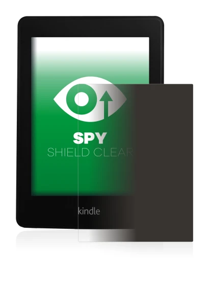 Abbildung des Geräts Amazon Kindle Paperwhite 2013 mit einer Vielzahl des Displayschutzes.