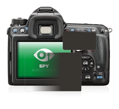 Abbildung des Geräts Pentax K-3 II mit einer Vielzahl des Displayschutzes.