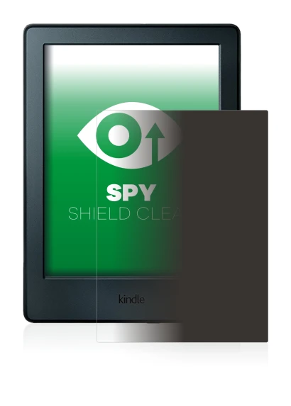 Abbildung des Geräts Amazon Kindle 2016 (8. Gen.) mit einer Vielzahl des Displayschutzes.