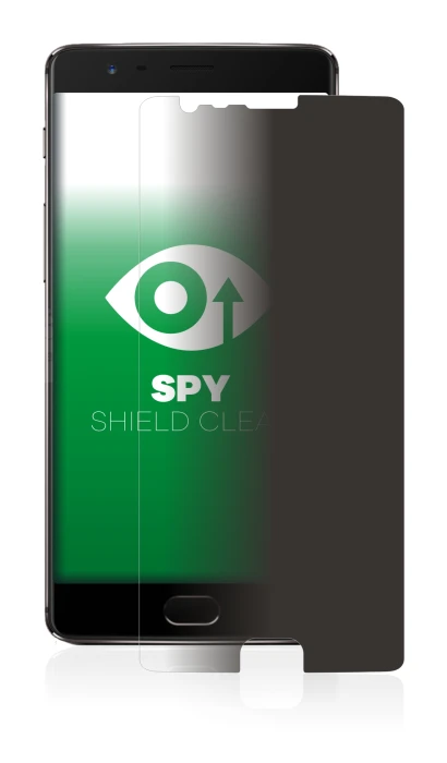 Abbildung des Geräts OnePlus 3T mit einer Vielzahl des Displayschutzes.