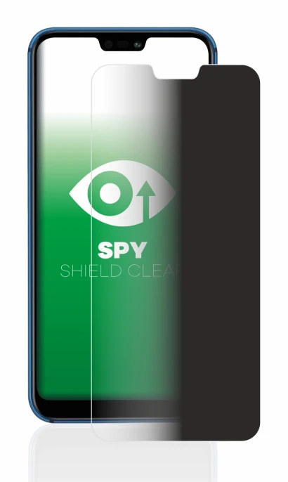 Abbildung des Geräts Huawei P20 lite 2018 mit einer Vielzahl des Displayschutzes.