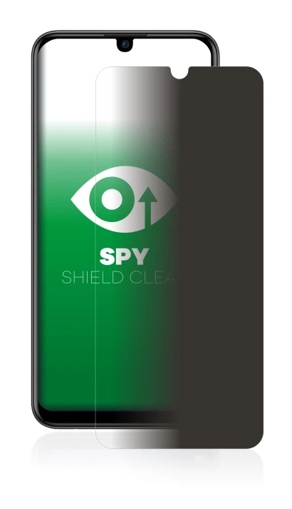 Abbildung des Geräts Huawei P smart 2019 mit einer Vielzahl des Displayschutzes.