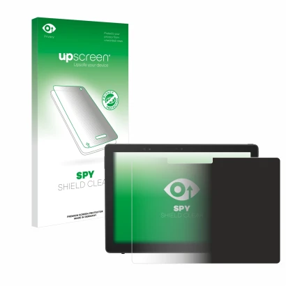 Vorderseite einer Produktverpackung mit dem Markenlogo upscreen. Daneben ist das Gerät Dell Latitude 5290 2-in-1 mit dem zugeh