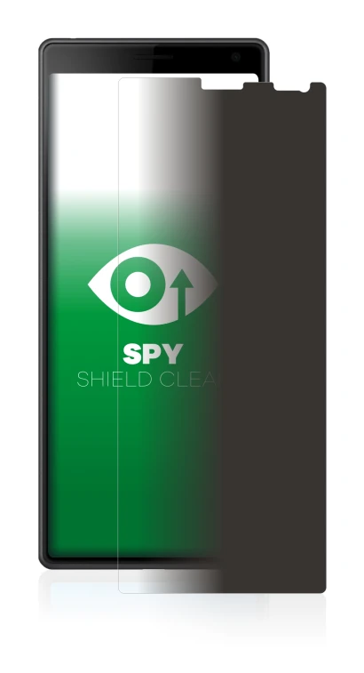 Abbildung des Geräts Sony Xperia 10 mit einer Vielzahl des Displayschutzes.