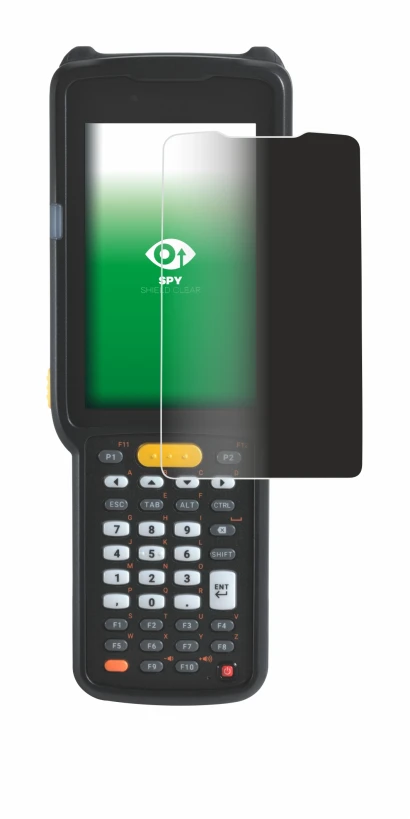 Abbildung des Geräts Zebra MC330 mit einer Vielzahl des Displayschutzes.
