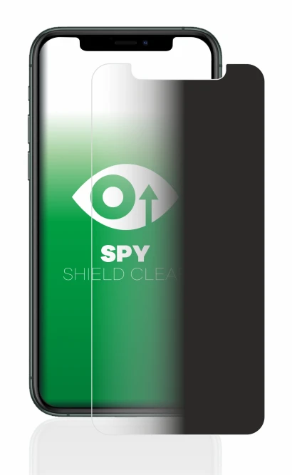 Abbildung des Geräts Apple iPhone 11 Pro mit einer Vielzahl des Displayschutzes.