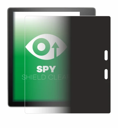 Abbildung des Geräts Amazon Kindle Oasis 2019 (10. Gen.) mit einer Vielzahl des Displayschutzes.