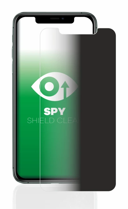 Abbildung des Geräts Apple iPhone 11 Pro Max mit einer Vielzahl des Displayschutzes.