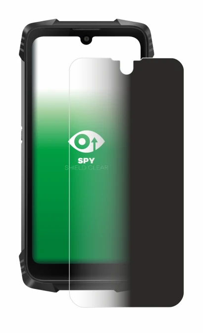 Abbildung des Geräts Blackview BV6900 mit einer Vielzahl des Displayschutzes.