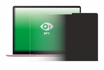 Abbildung des Geräts Huawei MateBook 13 2020 mit einer Vielzahl des Displayschutzes.