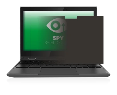 Abbildung des Geräts Lenovo 300e (2. Gen.) mit einer Vielzahl des Displayschutzes.