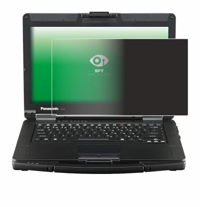 Abbildung des Geräts Panasonic Toughbook FZ-55 Full HD mit einer Vielzahl des Displayschutzes.