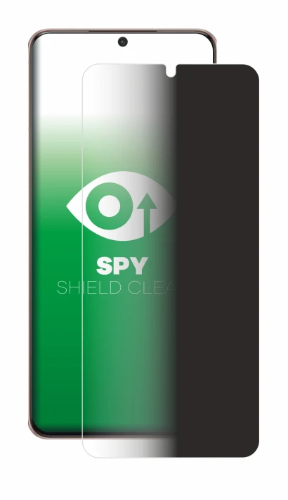 Abbildung des Geräts Samsung Galaxy S21 Plus 5G mit einer Vielzahl des Displayschutzes.