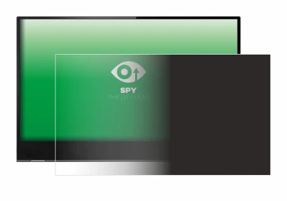 Abbildung des Geräts Lenovo ThinkVision M14t mit einer Vielzahl des Displayschutzes.