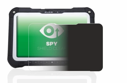 Abbildung des Geräts Panasonic Toughbook FZ-G2 mit einer Vielzahl des Displayschutzes.