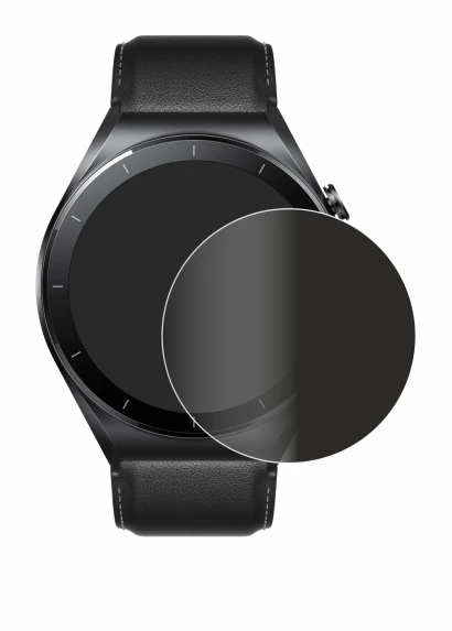 Abbildung des Geräts Xiaomi Watch S1 mit einer Vielzahl des Displayschutzes.