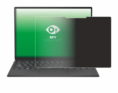 Abbildung des Geräts ASUS Rog Flow Z13 2022 mit einer Vielzahl des Displayschutzes.