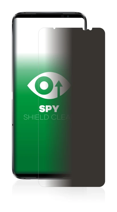 Abbildung des Geräts ASUS ROG Phone 6 mit einer Vielzahl des Displayschutzes.