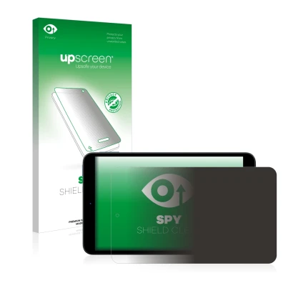 Vorderseite einer Produktverpackung mit dem Markenlogo upscreen. Daneben ist das Gerät Nokia T10 mit dem zugehörigen Displaysc