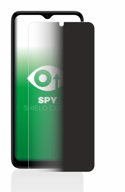 Abbildung des Geräts Nokia G22 mit einer Vielzahl des Displayschutzes.