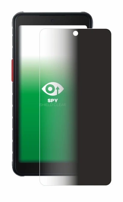 Abbildung des Geräts Samsung Galaxy XCover 5 Enterprise Edition mit einer Vielzahl des Displayschutzes.