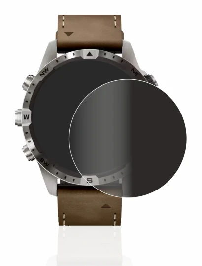 Abbildung des Geräts Garmin Marq Adventurer (Gen 2) mit einer Vielzahl des Displayschutzes.