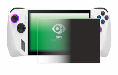 Abbildung des Geräts ASUS ROG Ally (2023) RC71L mit einer Vielzahl des Displayschutzes.