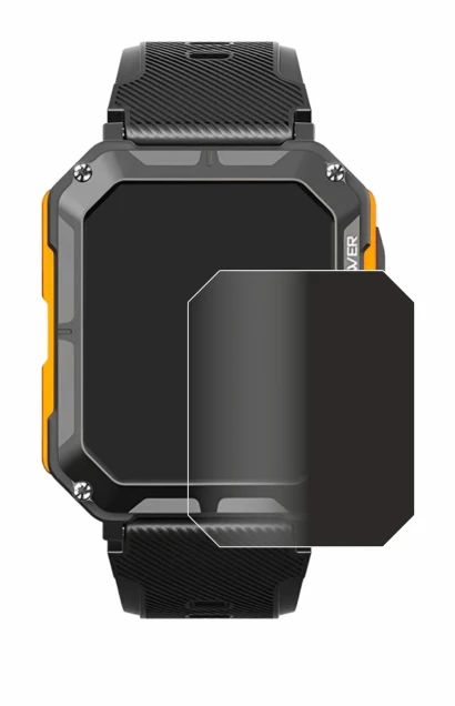 Abbildung des Geräts Njord Gear The Indestructible Smartwatch mit einer Vielzahl des Displayschutzes.