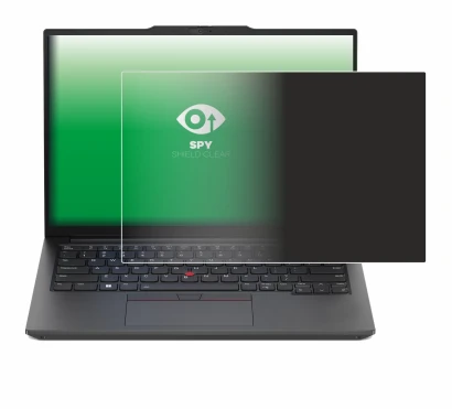 Abbildung des Geräts Lenovo ThinkPad E14 Gen 5 mit einer Vielzahl des Displayschutzes.
