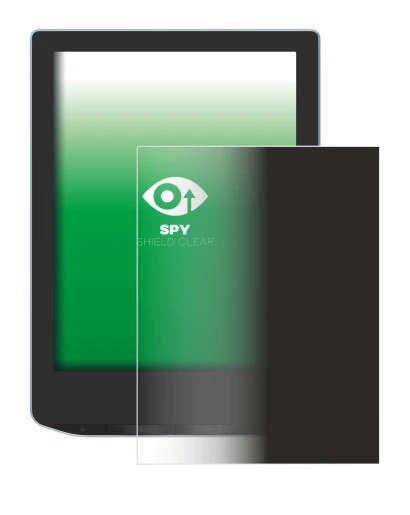 Abbildung des Geräts PocketBook Verse mit einer Vielzahl des Displayschutzes.