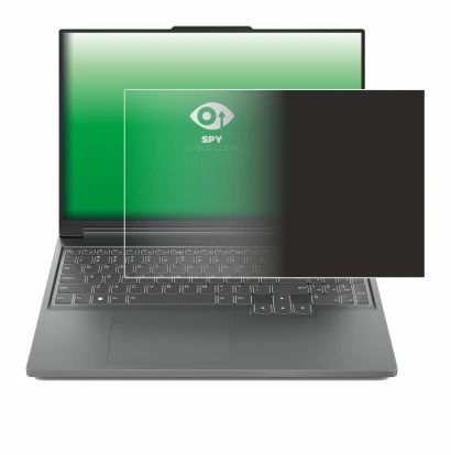 Abbildung des Geräts Lenovo Legion Slim 5 14 mit einer Vielzahl des Displayschutzes.