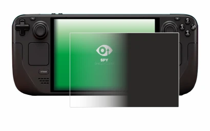 Abbildung des Geräts Valve Steam Deck OLED mit einer Vielzahl des Displayschutzes.