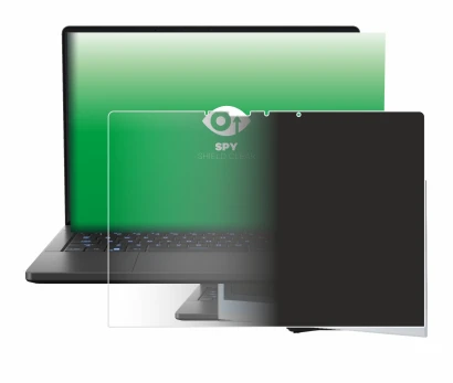 Abbildung des Geräts ASUS ROG Zephyrus G14 2024 GA403 mit einer Vielzahl des Displayschutzes.