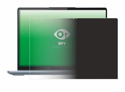 Abbildung des Geräts Lenovo IdeaPad 5i 2-in-1 Gen 9 14" mit einer Vielzahl des Displayschutzes.