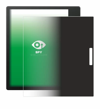 Abbildung des Geräts Boox Go Color 7 mit einer Vielzahl des Displayschutzes.