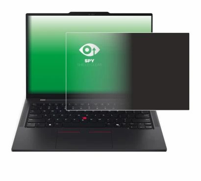 Abbildung des Geräts Lenovo ThinkPad T14s Gen 6 mit einer Vielzahl des Displayschutzes.