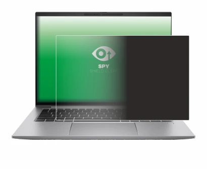 Abbildung des Geräts HP Zbook Firefly 14 G11 mit einer Vielzahl des Displayschutzes.