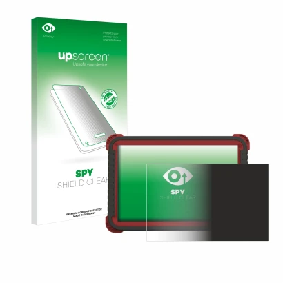 Vorderseite einer Produktverpackung mit dem Markenlogo upscreen. Daneben ist das Gerät Thinktool Master 2 mit dem zugehörigen 