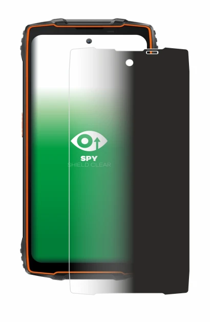 Abbildung des Geräts Blackview BV8200 mit einer Vielzahl des Displayschutzes.