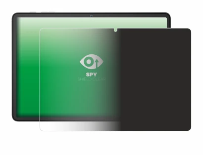 Abbildung des Geräts Blackview Tab 60 10.1" mit einer Vielzahl des Displayschutzes.