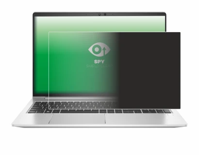 Abbildung des Geräts HP EliteBook 650 G10 mit einer Vielzahl des Displayschutzes.