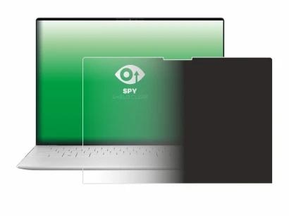 Abbildung des Geräts Dell XPS 13 9350 2024 mit einer Vielzahl des Displayschutzes.