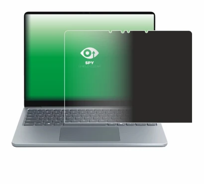Abbildung des Geräts Microsoft Surface Laptop 13" mit einer Vielzahl des Displayschutzes.