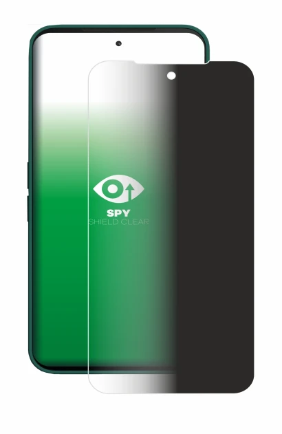 Abbildung des Geräts Fairphone 6 mit einer Vielzahl des Displayschutzes.