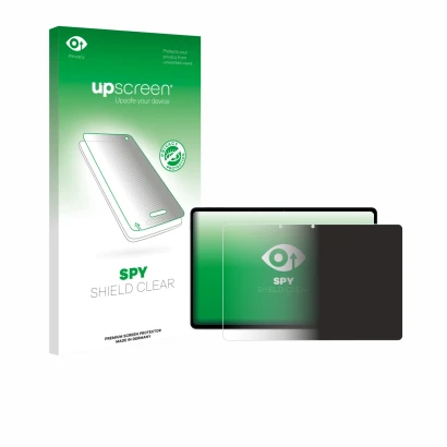 Vorderseite einer Produktverpackung mit dem Markenlogo upscreen. Daneben ist das Gerät OnePlus Pad Lite mit dem zugehörigen Di