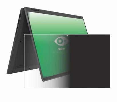 Abbildung des Geräts Lenovo IdeaPad Flex 5 14ALC05 mit einer Vielzahl des Displayschutzes.