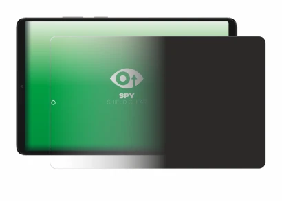 Abbildung des Geräts Samsung Galaxy Tab A11 8.7" (im Querformat) mit einer Vielzahl des Displayschutzes.